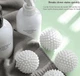 Мячики шарики для стирки белья, пуховиков и другой одежды Kayfovo Balls KB2W 2 шт Белый - изображение 3