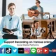 Профессиональный беспроводной петличный микрофон Boya BY-V1 для iPhone (1 микрофон и 1 приемник) - изображение 8