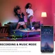 Світлодіодна лампочка RGB Smart bulb light 2pcs with Bluetooth E27 with app Білий - зображення 6