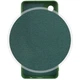 Чехол TPU GETMAN Liquid Silk Full Camera для Motorola Moto E13 Зеленый / Dark green - изображение 3