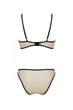 Комплект белья Passion LORINA SET (бюст и трусики) Бежевый L/XL - изображение 5