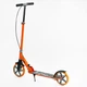 Самокат двухколесный Best Scooter колеса PU 200 мм стальная рама, ручной тормоз, 1 передний амортизатор. Orange with Black (150407) - изображение 3