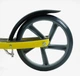 Самокат двухколесный Best Scooter колеса PU 200 мм стальная рама, ручной тормоз, 1 амортизатор. Yellow and Black (150408) - изображение 4