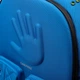 Рюкзак школьный полукаркасный Yes T-129 Yes by Andre Tan Hand blue, для мальчиков, синий (559043) - изображение 8