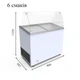 Морозильная витрина для мягкого мороженого VENUS VETRINE CURVED 26 economy гнутое стекло CRYSTAL S.A. Греция - изображение 2