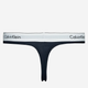 Комплект (топ + трусики-танга) жіночий Calvin Klein Underwear 000QF6703E-0PP L Чорний (8720107899285) - зображення 6