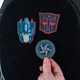 Набір бейджів на липучці Kite Transformers, 3 шт. (TF24-3012) - зображення 3