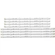 LED підсвітка Samsung TV 48" DMGE-480SMA-R6/R1 DMGE-480SMB-R6/R1 2014SVS 48 MEGA 3228 L/R LM41-00091E 8шт. - изображение 1