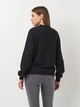 Свитшот женский NA-KD 1674-000045-0002 XS Черный (7325943155062) - изображение 3