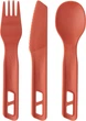 Zestaw sztućców Sea To Summit Passage Cutlery Set Spicy Orange (9327868160280) - obraz 1