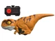 Фигурка Динозавр на пульте Атроцираптор Тигр Jurassic World Atrociraptor Tiger Click Tracker Mattel HBD53 - изображение 1