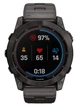 Титановые часы с фонарем и солнечной батареей Garmin Fenix 7Х Sapphire Solar DLC (010-02541-27) темно-серые с титановым ремешком - изображение 6