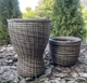 Кашпо з ротану 17л KRAFT Decor Меланж-капучино - зображення 2