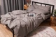 Комплект постельного белья Moon&Star Бязь Gold Люкс Ice Grey King Size 220x240 см наволочки 4х70х70 см (MS-820003434) - изображение 5