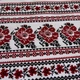 Скатерть для обеденного или кухонного стола, ткань-рогожка, рисунок орнамент крестиком на белом фоне (150см*110см). - изображение 12