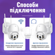 Вулична поворотна IP WIFI камера відеоспостереження WiFi HD-63 ICSee - 4мп + карта 64 гб камера зовнішнього спостереження для дому (1857-5-1) - зображення 6