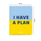 Планер Orner I have a plan, голубовато-желтый (orner-2051) - изображение 3