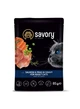 Влажный корм Savory для взрослых кошек лосось с горошком в соусе пауч 85 г x 22 шт - изображение 2