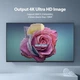Тонкий кабель HDMI Vention Slim Portable HDMI 2.0 чорний кабель в обплетенні 0.5 м (AAIBD) - зображення 2