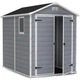 Садовий будиночок Keter Manor 6x8 DD 185х236 см сірий/білий 230448 - изображение 2