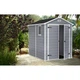 Садовий будиночок Keter Manor 6x8 DD 185х236 см сірий/білий 230448 - изображение 5