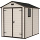 Садовый домик Keter Manor 6x8 DD 185х237 см бежевый 255140 - изображение 1