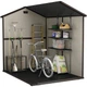 Садовый домик Keter Manor 6x8 DD 185х237 см бежевый 255140 - изображение 3