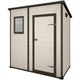 Садовий будиночок Keter Manor Pent 6x4 183х111 см бежевий 255141 - изображение 1