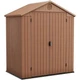 Садовий будиночок Keter Darwin 6x4 190х121 см коричневий 249364 - зображення 1