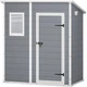 Садовий будиночок Keter Manor Pent 6x4 183х111 см сірий/білий 230394 - изображение 1