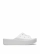 Шльопанці жіночі Crocs Classic Platform slide 208180-100-W9 39 Білий - зображення 1