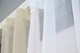 Кухонные шторы VR-Textil № 017к комбинированные с подвязками бежевый с белым 265х170 см (50-009) - изображение 4