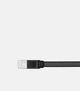 Патч-корд UGREEN NW101 Cat 6 U/UTP Pure Copper Ethernet Flat Cable 5m Black (50187) - зображення 2