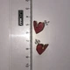 Серьги сердечка гвоздики Honey Fashion Accessories розовый (12-103) - изображение 6