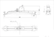 Держатель - крепление крыла для фургона и прицепа Domar DK8120 Ø42 мм (1103142053) - изображение 2