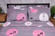 Набір наволочок Moon&Star Бязь Gold Люкс Mauve Cats 70х70 2 шт (MS-840000281) - зображення 1