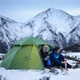 Dwuosobowy namiot kopułowy Naturehike Cloud Peak 2 20D Ciemnozielony NH17K240-Y (6927595712627) - obraz 3