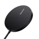 Бездротовий зарядний пристрій Baseus Simple Mini3 Magnetic Wireless Charger Чорний 15W USB Type C підтримка Qi MagSafe (CCJJ040001) - зображення 2
