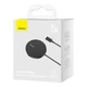 Бездротовий зарядний пристрій Baseus Simple Mini3 Magnetic Wireless Charger Чорний 15W USB Type C підтримка Qi MagSafe (CCJJ040001) - зображення 8