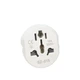 Переходник c Американской/Британской/Австрийской/Китайской вилки сетевой Plug ProZone SZ-015 Белый - изображение 1