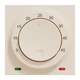 Термостат комнатный 230 В 8A 2 модуля Unica New Schneider Electric бежевый NU350144 - изображение 1