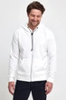 Кофта на замке спортивная Trend Collection 5336 Белый S - изображение 8