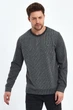 Светри casual Trend Collection 2071 сірий (GRI) L - зображення 9