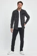 Рубашка джинсовая однотонная Trend Collection 291 черно-серый (KOYU) S - изображение 2