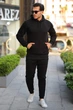 Кофта на замке спортивная флис Trend Collection 6164 черный (SIYAH) 2XL - изображение 13
