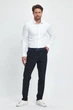 Штаны slim fit Trend Collection 004 Темно-синий (COL. 4) 36 - изображение 3