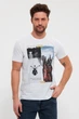 Футболка с принтом Trend Collection 4038 белый + принт (BEYAZ) 2XL - изображение 1