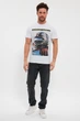 Футболка с принтом Trend Collection 4049 белый + принт (BEYAZ) L - изображение 2