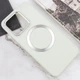 TPU чохол Bonbon Metal Style with MagSafe для Xiaomi 14 Pro Білий / White - зображення 4