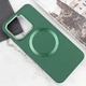 TPU чохол Bonbon Metal Style with MagSafe для Xiaomi 14 Pro Зелений / Army Green - изображение 4